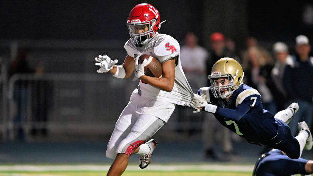 West Albany South Albany football Oregon October 6 2022 Leon Neuschwander 51